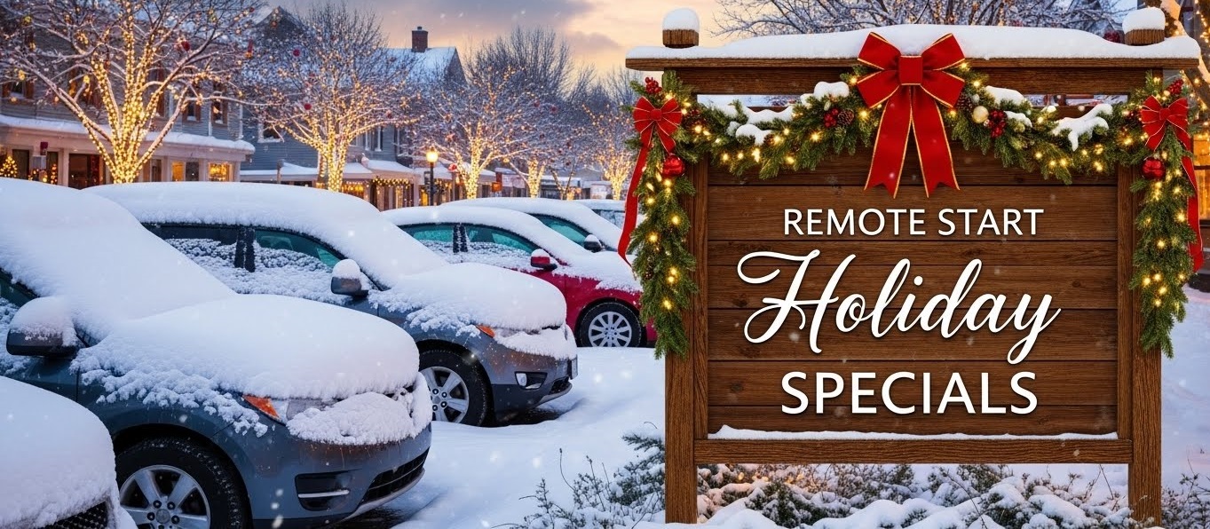 Remote Start Holiday Specials, car with snow on them